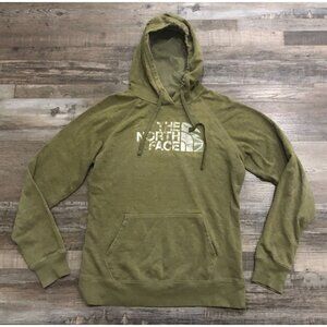The North Face Womens Medium Green Hoodie Sweatshirt Pullover